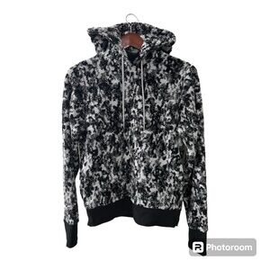 ATHLETA certified Animal Print  Feece Hoodie Size XS Women